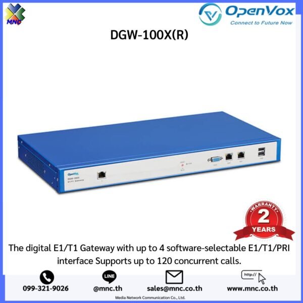 OpenVox DGW-100X(R) Series E1/T1/PRI VoIP Gateway