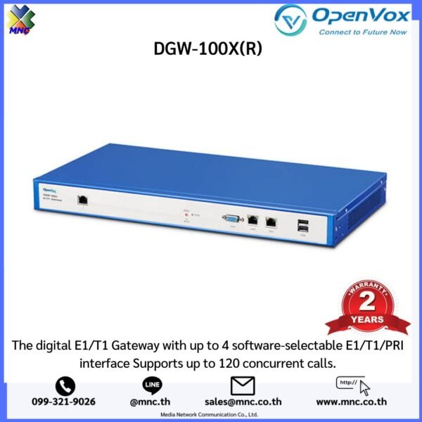 OpenVox DGW-100X(R) Series E1/T1/PRI VoIP Gateway