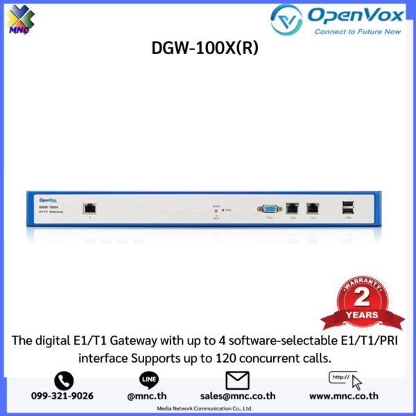 OpenVox DGW-100X(R) Series E1/T1/PRI VoIP Gateway