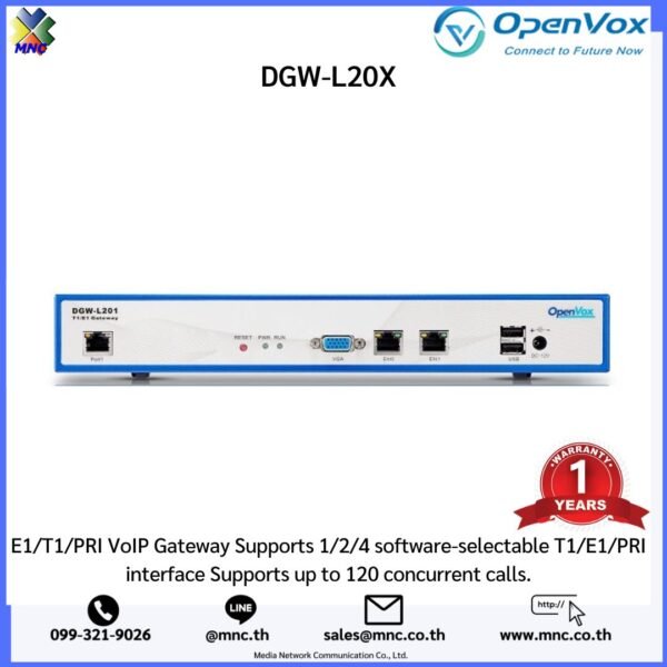 DGW-L20X E1 Gateway