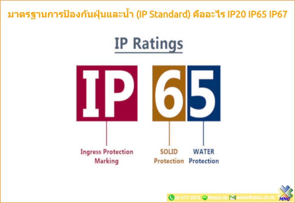 มาตรฐานการป้องกันฝุ่นและน้ำ (IP Standard) คืออะไร IP20 IP65 IP67 » MNC ...