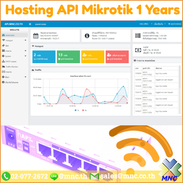 MNC Hosting API Mikrotik