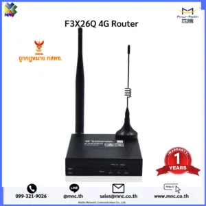 F3X26Q-FL, Industrial 4G Router รองรับการใช้งาน VPN MQTT RS232/485