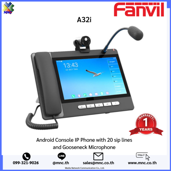 A32i, Fanvil Android Console IP Phone - Image 2
