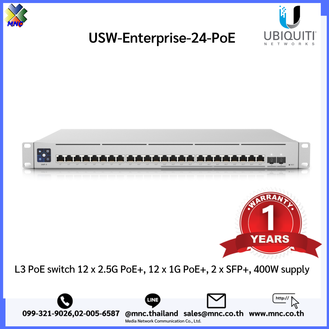 USW-Enterprise-24-PoE, Ubiquiti Layer 3 Managed PoE switch USW-Enterprise-24-PoE, Ubiquiti Layer 3 Managed PoE switch