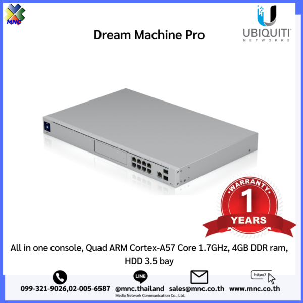 Dream Machine Pro, Ubiquiti UniFi Console - Image 3