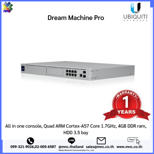 Dream Machine Pro, Ubiquiti UniFi Console - Image 2