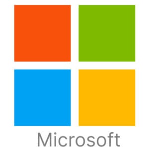 โลโก้ MICROSOFT - ไมโครซอฟท์