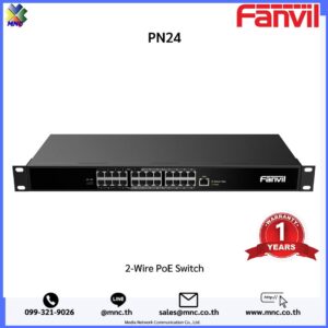 Fanvil รุ่น PN24 2-Wire PoE Switch