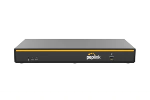 Peplink B One dual-WAN Wi-Fi 6 router front view