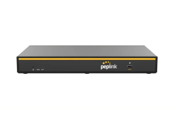 Peplink B One dual-WAN Wi-Fi 6 router front view