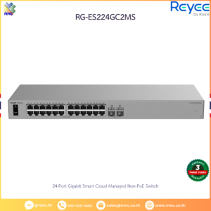 RG-ES224GC2MS 24-Port Gigabit Smart Cloud-Managed Non-PoE Switch
