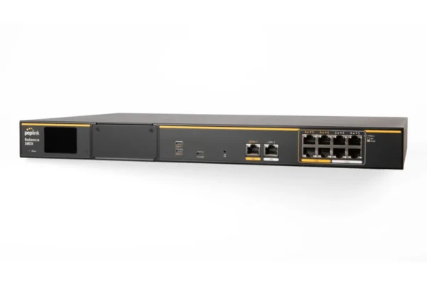 Peplink Balance 580X enterprise SD-WAN router front view
