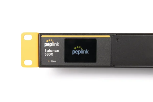 Peplink Balance 580X front panel logo close-up