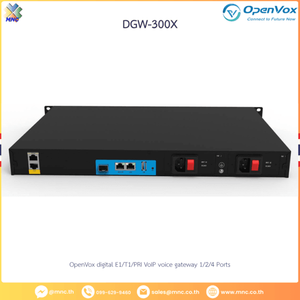 OpenVox DGW-3001 Series E1/T1/PRI VoIP Gateway